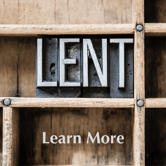 2024 Lent Devotional