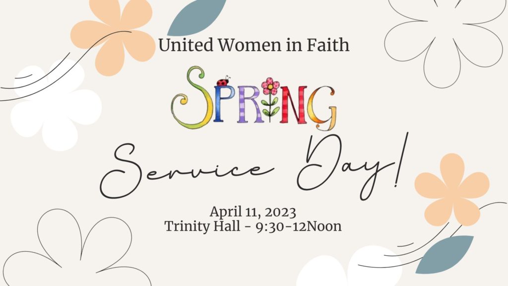 Women in Faith Spring Service Day