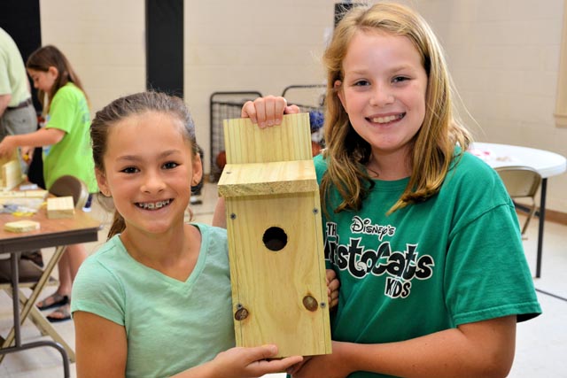 Bible School Bluebird Houses